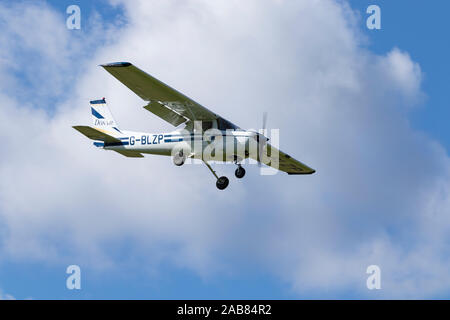 Reims Cessna F152 G-BLZP Stockfoto