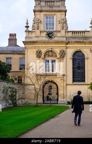 Trinity College, Oxford University. Stockfoto