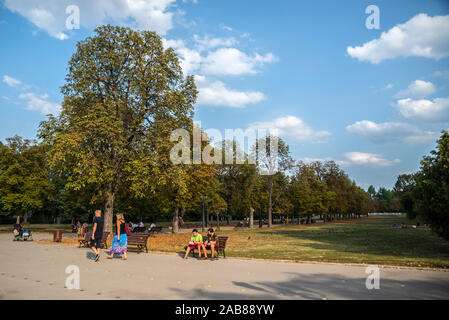 Doktorska Gradina Park, Ärztegarten, Sofia, Bulgarien Stockfoto