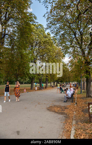 Doktorska Gradina Park, Ärztegarten, Sofia, Bulgarien Stockfoto
