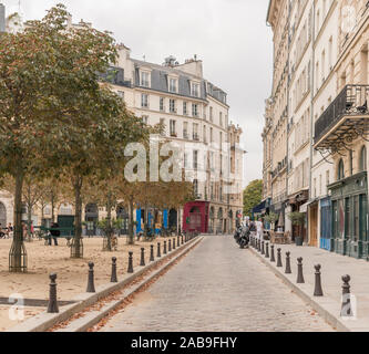 Île Saint-Louis, Paris, Frankreich Stockfoto
