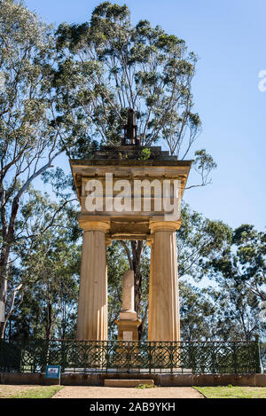 Die Boer War Memorial in Parramatta Park, im westlichen Vorort von Parramatta, Sydney, Australien Stockfoto