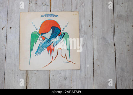 Die Adler Album an der Grenze Stockfoto