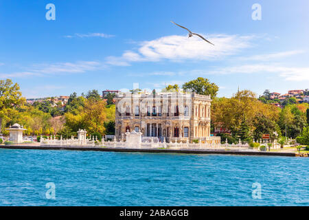 Goksu Pavillion auf dem Bosporus, schönen Sommer, Istanbul Stockfoto