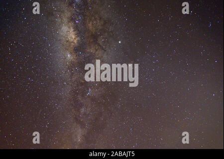 Milkyway auf Vilamendhoo, Malediven Stockfoto
