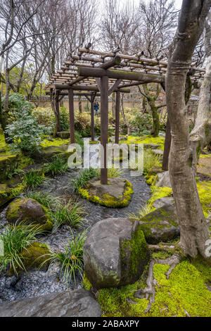 Kokoen Garden, japanischer Garten neben dem Himeji-Schloss, Japan Stockfoto