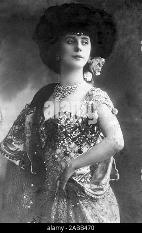 ANNA PAVLOVA (1881-1931) Russische Primaballerina über 1905 Stockfoto