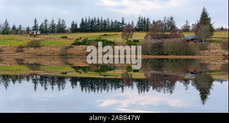 Loch Laide, Abriachan, Inverness, Schottland, Vereinigtes Königreich Stockfoto