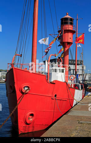 Lighthship, Le Havre, Normandie, Frankreich Stockfoto