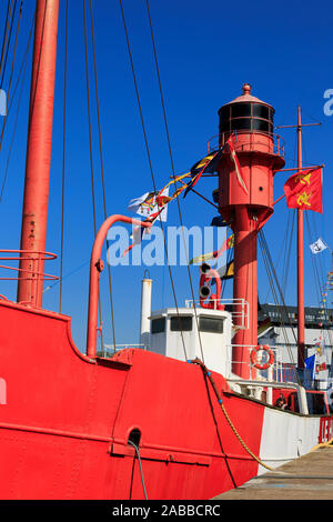 Lighthship, Le Havre, Normandie, Frankreich Stockfoto