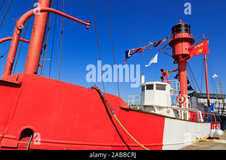 Lighthship, Le Havre, Normandie, Frankreich Stockfoto