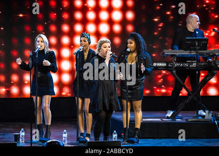 NCL Encore Eröffnungs-Taufe und Konzert mit Patin Kelly Clarkson am November 21, 2019 in Miami, Florida Stockfoto