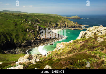 Cornwall ist eine Grafschaft und der Südwestlichste Landesteil von England Stockfoto