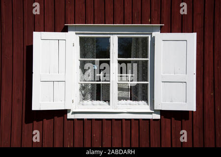 Gammelstad ist das alte Zentrum der nordschwedischen Stadt Luleå in der Provinz Norrbotten. Das Kirchendorf Technologie zum Weltkulturerbe. Stockfoto