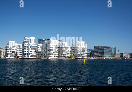 Kopenhagen ist die Hauptstadt Dänemarks und das Windows und wirtschaftliche Zentrum des Landes. Stockfoto