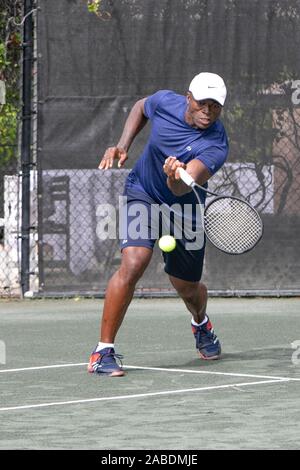 Dichtung spielen an der Chris Evert Pro Berühmtheit Tennis Classic in Boca Raton Resort und Spa am 22. November 2019, in Boca Raton, FL 2019, in Boca Raton, FL Stockfoto