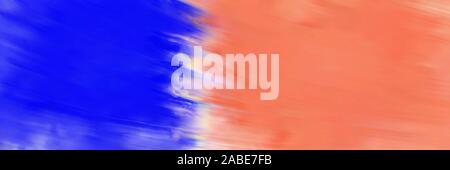 Motion blur Hintergrund mit Lachs, Blau und in hellen Pastelltönen violetten Farben. Stockfoto