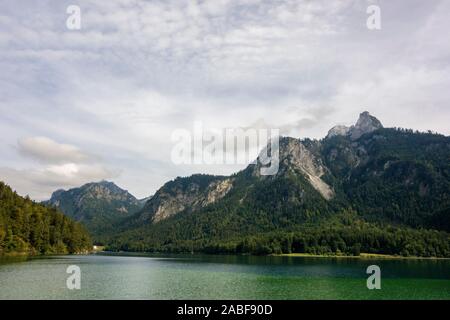 Alpsee in Hohenschwangau, Bayern, Deutschland Stockfoto