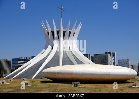 Religiöse Orte - christliche Kathedrale von Brasilia, Brasilien Brasilia Stockfoto