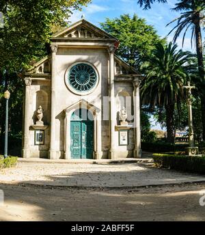 Carlos Alberto Kapelle im Jardins Do Palacio de Cristal (Crystal Palace Gardens), Porto, Portugal Stockfoto