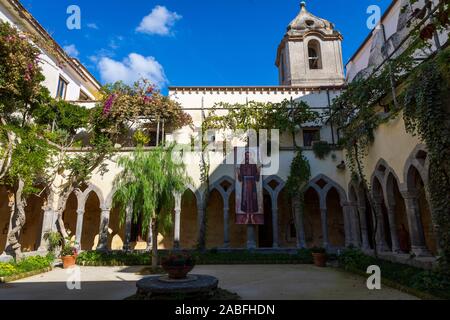 Chiostro di San Francesco, Sorrento, Italien Stockfoto