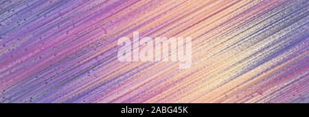 Nahtlose Wiederholung bunte Grafik mit diagonalen Linien Hintergrund Farbe Pastell lila, Pfirsich puff und rosa Farben. Stockfoto