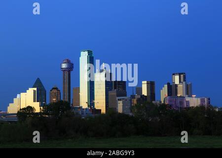 Dallas Stadtbild Stockfoto