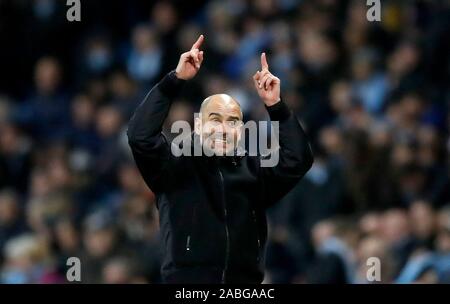 Manchester City-Trainer Pep Guardiola Stockfoto