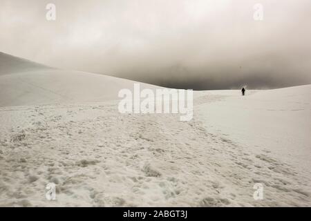 Italien Emilia Romagna - Auf der Gabel neben Mount Cipolla, in Richtung der Battisti Zuflucht Stockfoto