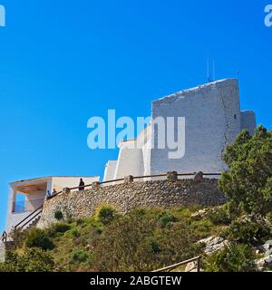 Einsiedelei von Santa Lucia y Sant Benet, Alcossebre, Spanien Stockfoto