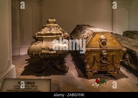 Imperial Burial Vault (Kaisergruft) in Wien Wien, Österreich Stockfoto