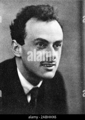 PAUL DIRAC (1902-1984) Englisch theoretische Physiker Ion 1933 Stockfoto