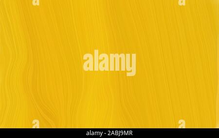 Glatte swirl Wellen Hintergrund Design mit Gelb, leuchtend orange und Pastell Farbe orange. Stockfoto