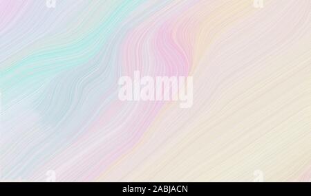 Moderne Wellen hintergrund abbildung mit antiken weißen Pulver Blau und Hellgrau. Stockfoto