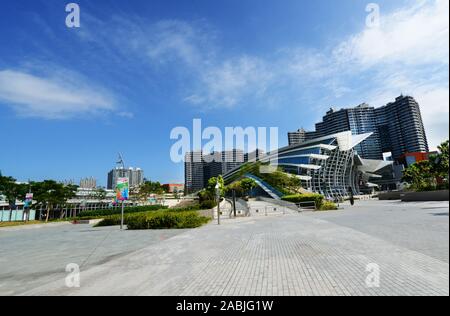 Die West Kowloon High Speed Railway Station in Hongkong. Stockfoto