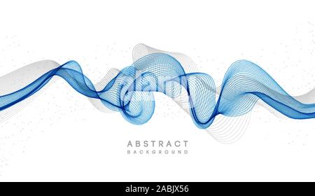 Verschieben von bunten Abstrakt Hintergrund. Dynamische Wirkung. Vector Illustration. Design Template. Stock Vektor