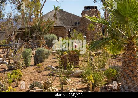 Bunte garten Tierwelt game reserve in der Karoo, Südafrika. Stockfoto