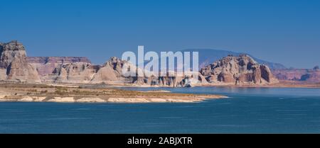 Lake Powell, ein stausee am Colorado River, an der Grenze zwischen Utah und Arizona, USA Stockfoto