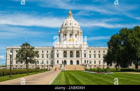 Das Kapitol, St. Paul, Minnesota, USA. Stockfoto