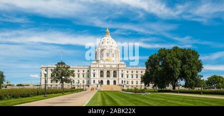 Das Kapitol, St. Paul, Minnesota, USA. Stockfoto