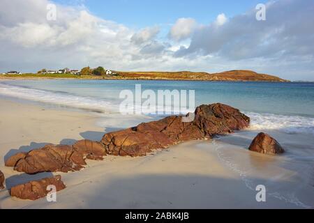 Mellon Udrigle Strand, Gruinard Bay, Wester Ross, Highland, Schottland Stockfoto