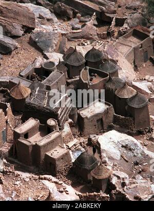 Der Dogon: Dorf von Banani Amou Stockfoto