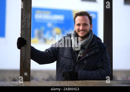 Sebastian Lambrecht, Student an der Medizinischen Fakultät der Technischen Universität München (TUM), begann eine Petition für faire Bedingungen im Praktischen Jahr, zusammen mit dem Bund die Vertretung der Medizinstudenten. [Automatisierte Übersetzung] Stockfoto