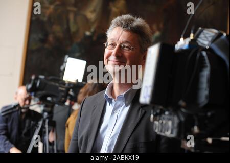 Minister für Kultur Michael Piazolo aus der Freien Wähler im Bayerischen Landtag. [Automatisierte Übersetzung] Stockfoto