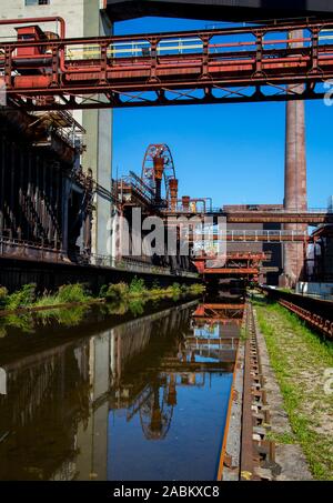 Kokerei Zollverein, Teil der Zeche Zollverein Weltkulturerbe in Essen, Deutschland Stockfoto