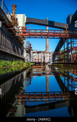 Kokerei Zollverein, Teil der Zeche Zollverein Weltkulturerbe in Essen, Deutschland Stockfoto