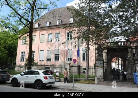 Generalkonsulat von Italien in der möhlstraße in Bogenhausen. [Automatisierte Übersetzung] Stockfoto