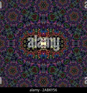 Bunte LSD-WALLPAPER Stockfoto