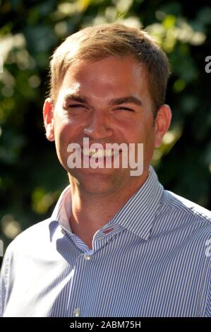 Maximilian Böltl, 1. Bürgermeister der Gemeinde Kirchheim. [Automatisierte Übersetzung] Stockfoto