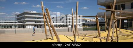 Eröffnung der pädagogischen Campus Freiham: [automatisierte Übersetzung] Stockfoto